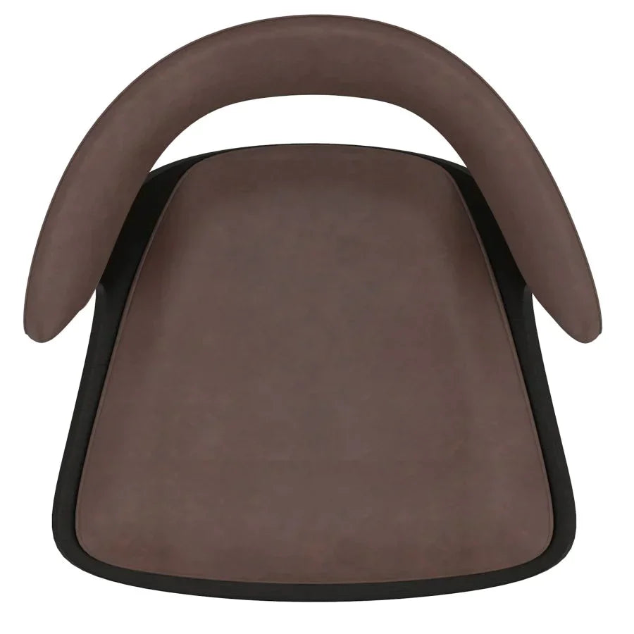 Rover Air Lift Stool in Brown - Furniture Depot