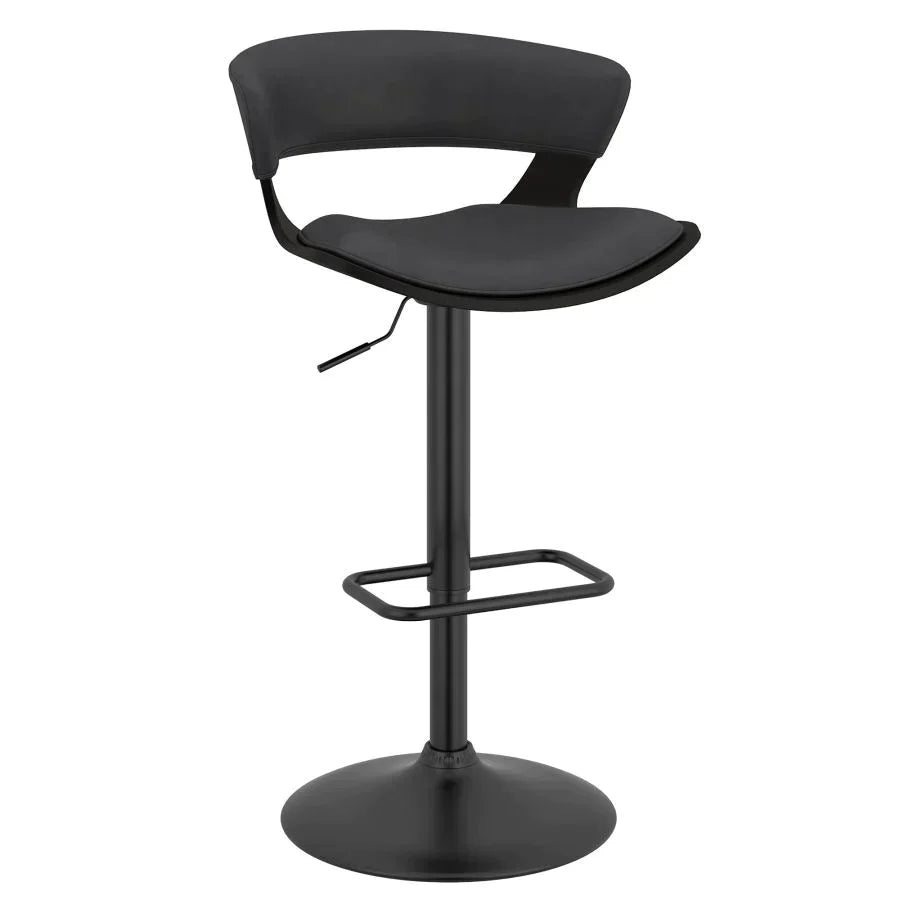 Rover Air Lift Stool in Charcoal - Furniture Depot