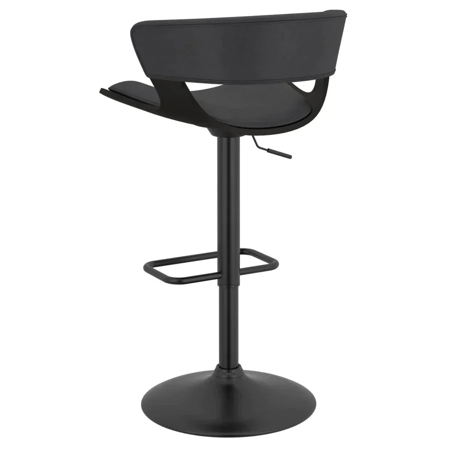 Rover Air Lift Stool in Charcoal - Furniture Depot