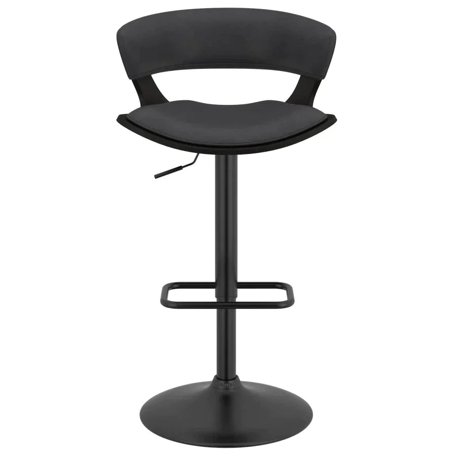 Rover Air Lift Stool in Charcoal - Furniture Depot