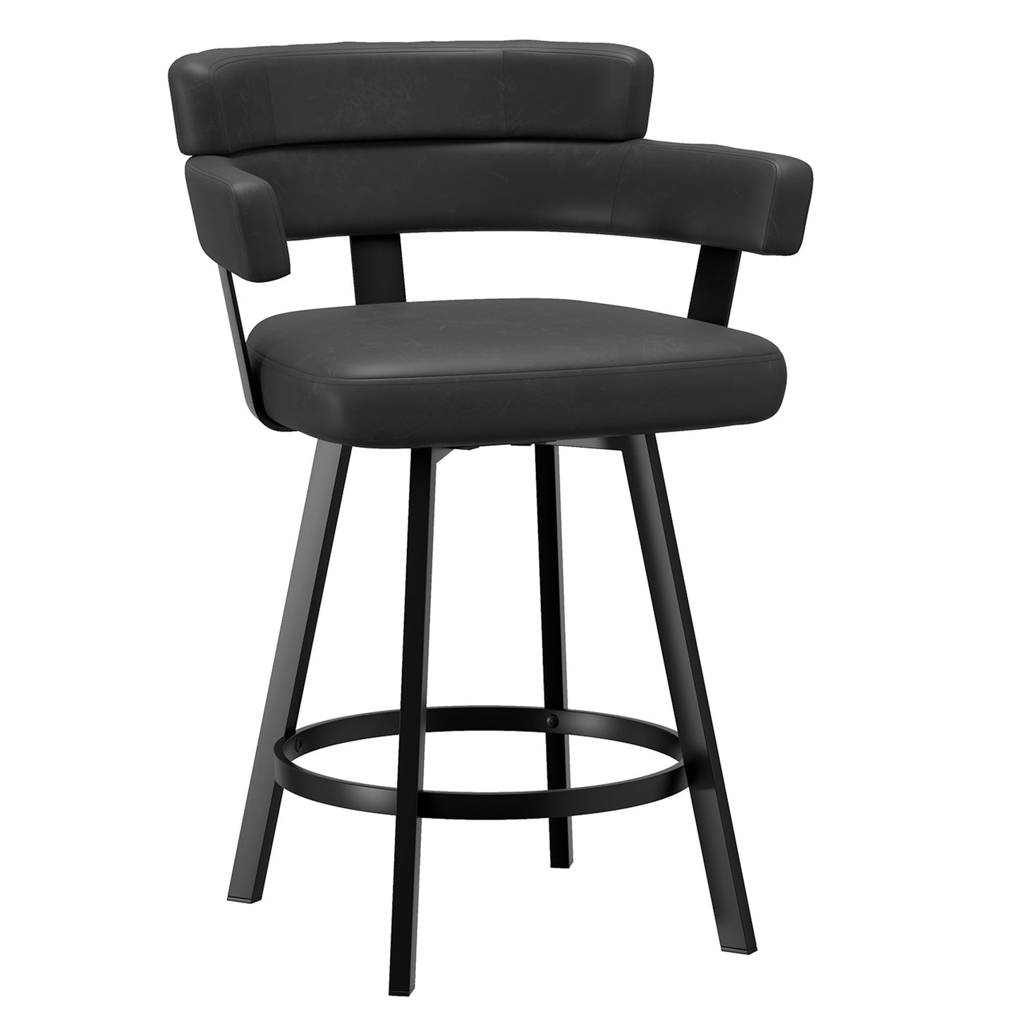Oberon 26" Counter Stool Charcoal