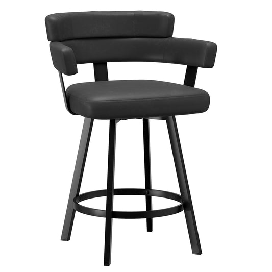 Oberon 26" Counter Stool Charcoal
