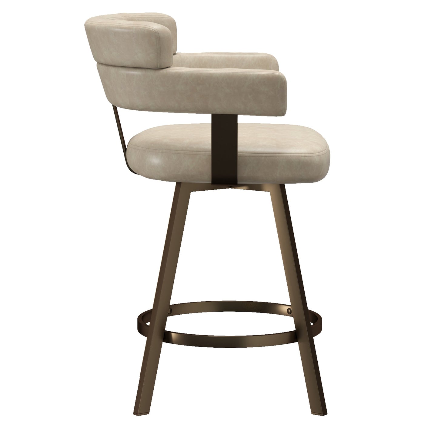Oberon 26" Counter Stool Ivory