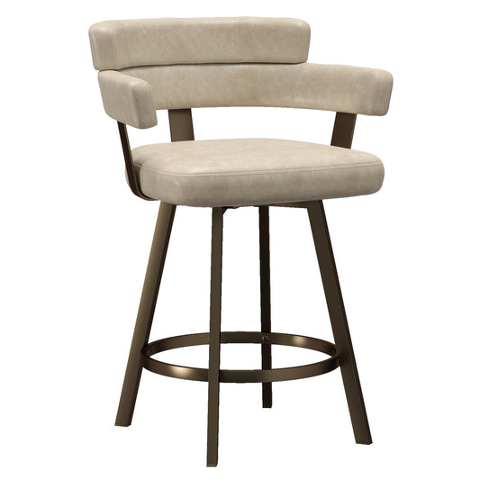 Oberon 26" Counter Stool Ivory