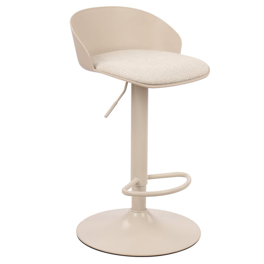 Mabel Air Lift Stool Beige
