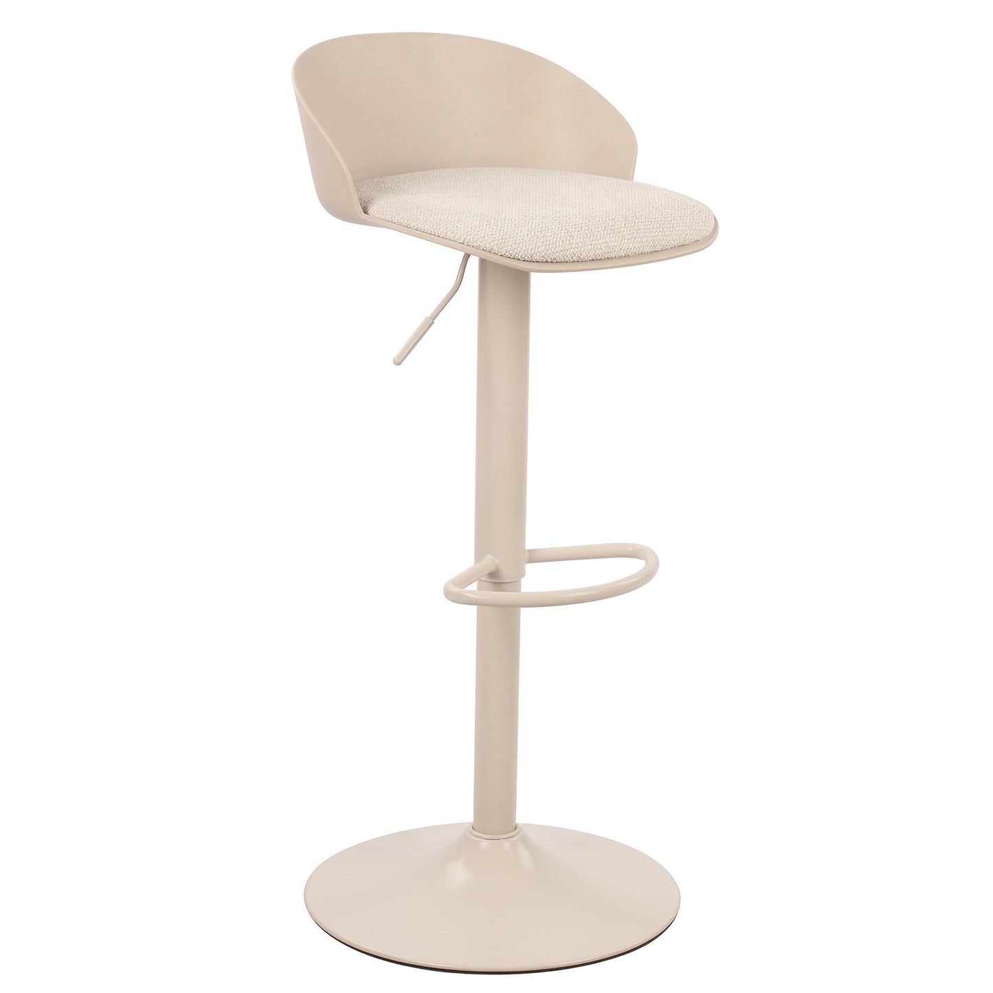 Mabel Air Lift Stool Beige