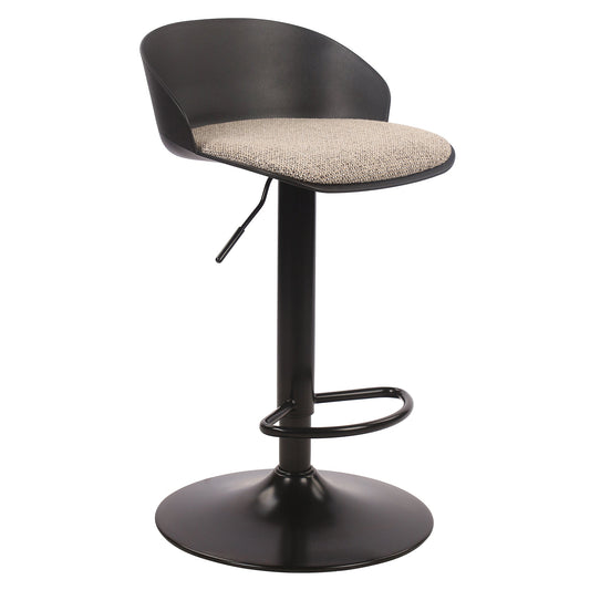 Mabel Air Lift Stool Black