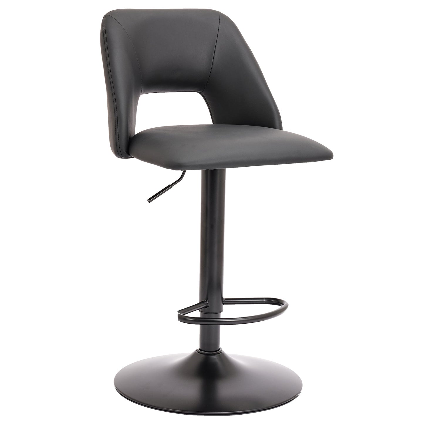 Adler Air Lift Stool Black