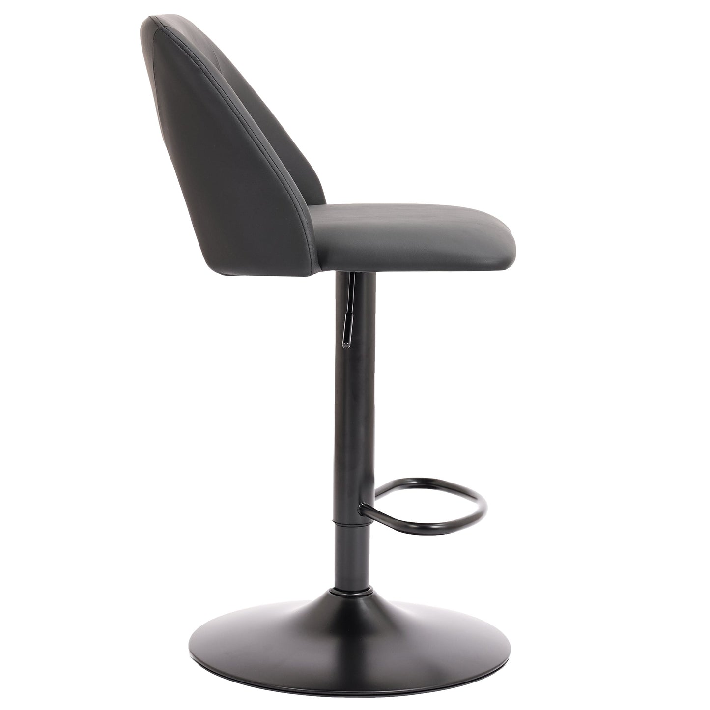 Adler Air Lift Stool Black