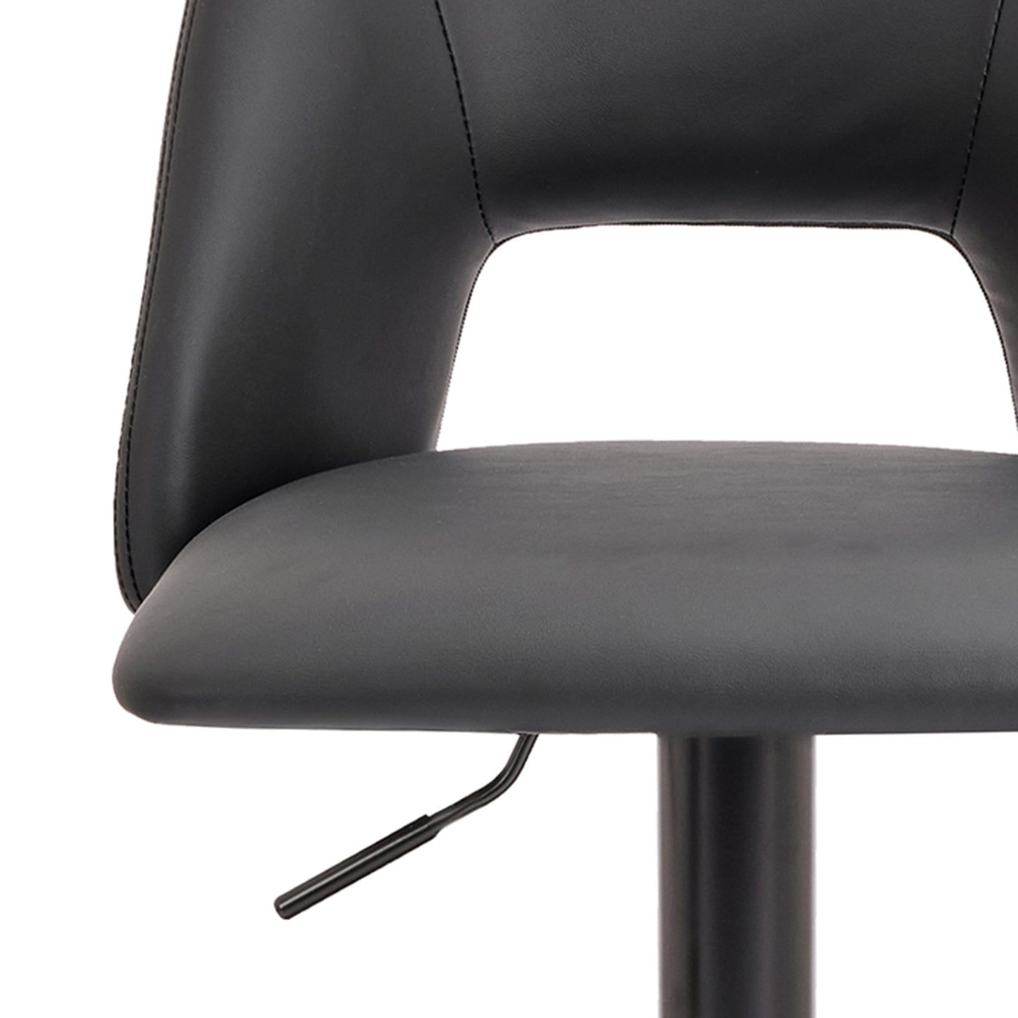 Adler Air Lift Stool Black