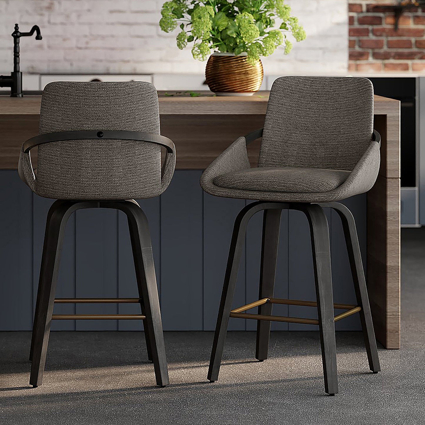 Parker 26' Counter Stool Charcoal