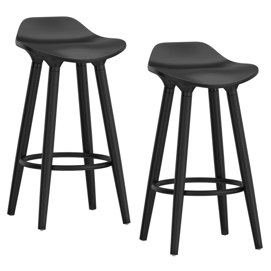 Trex 26" Counter Stool, Set of 2 in Black