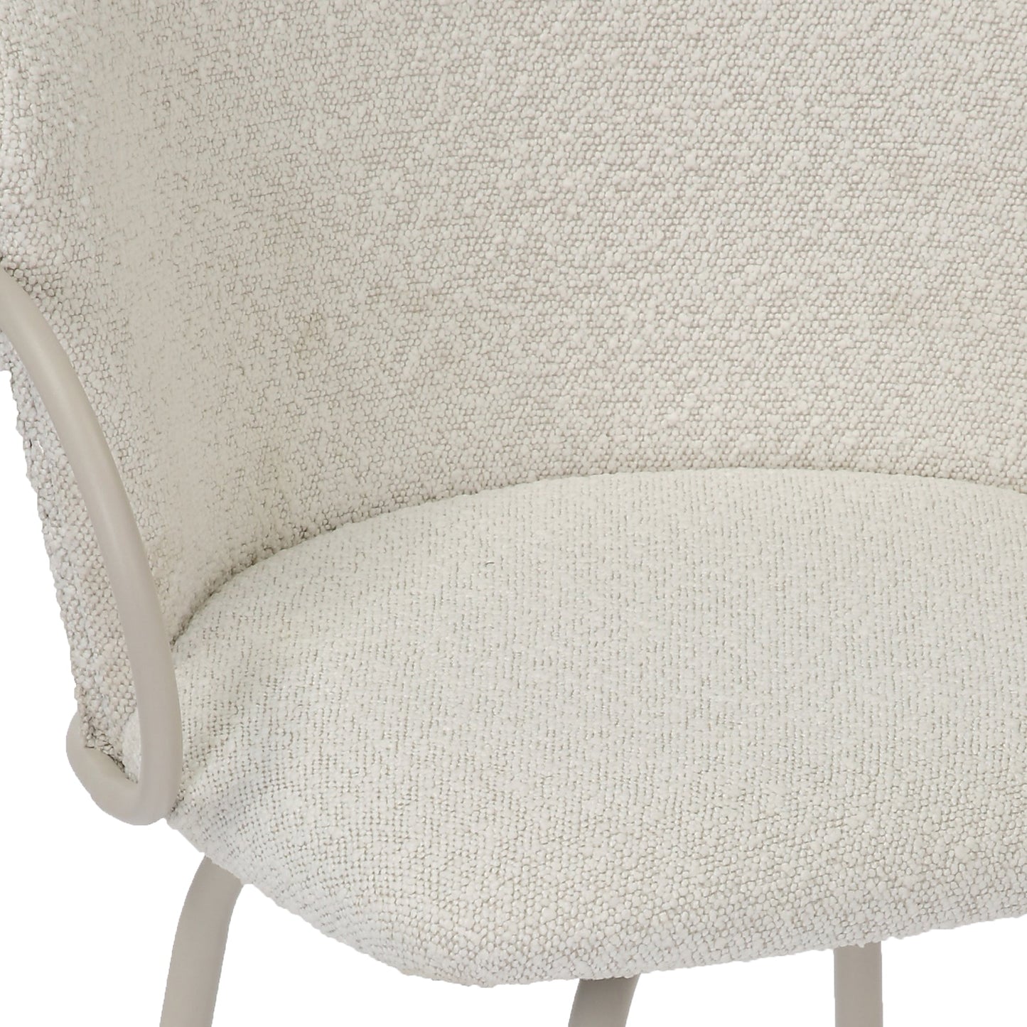 Kalani 26' Counter Stool with Swivel, Set of 2 Beige