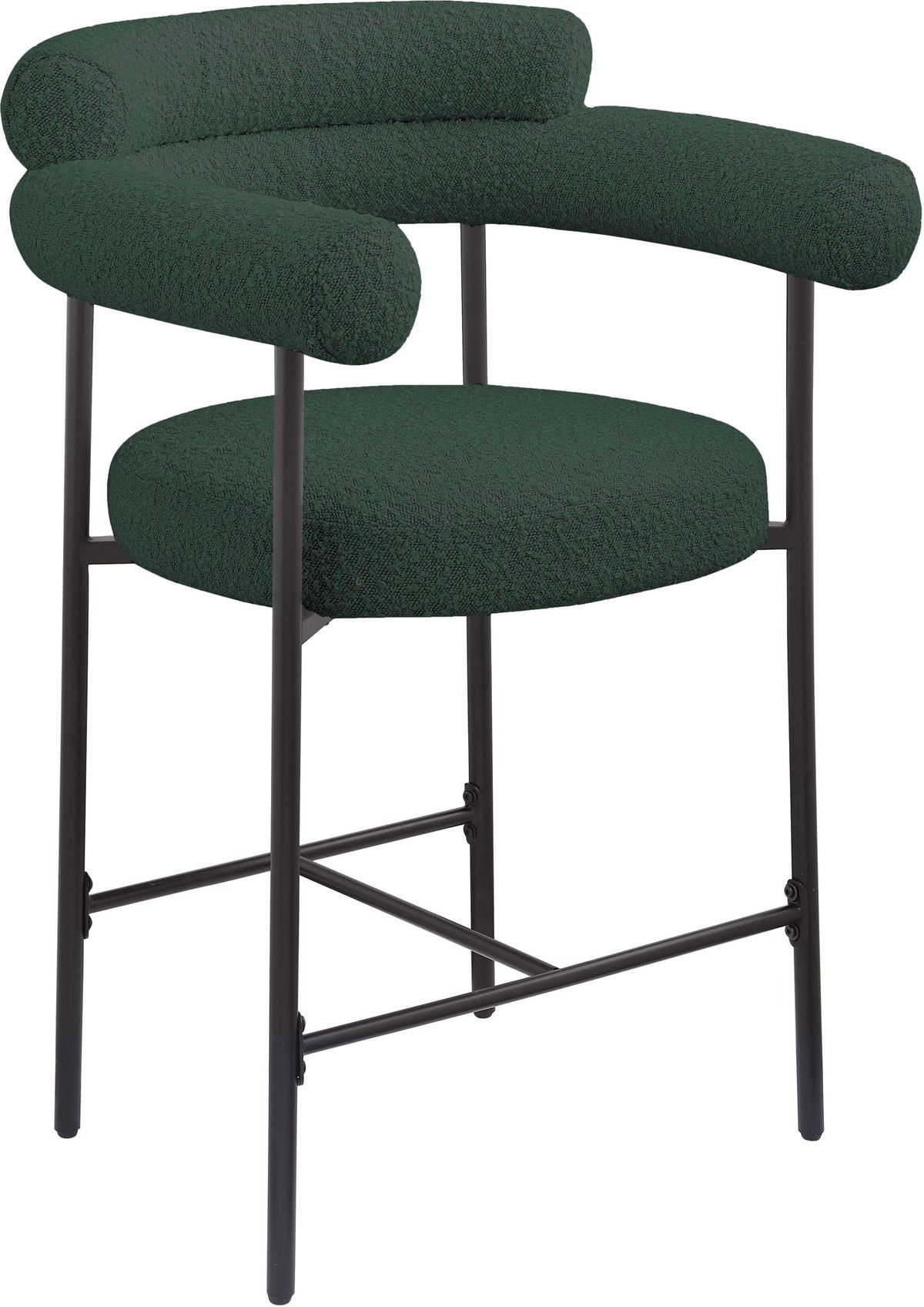 Blake - Counter Stool With Black Base (Set of 2)