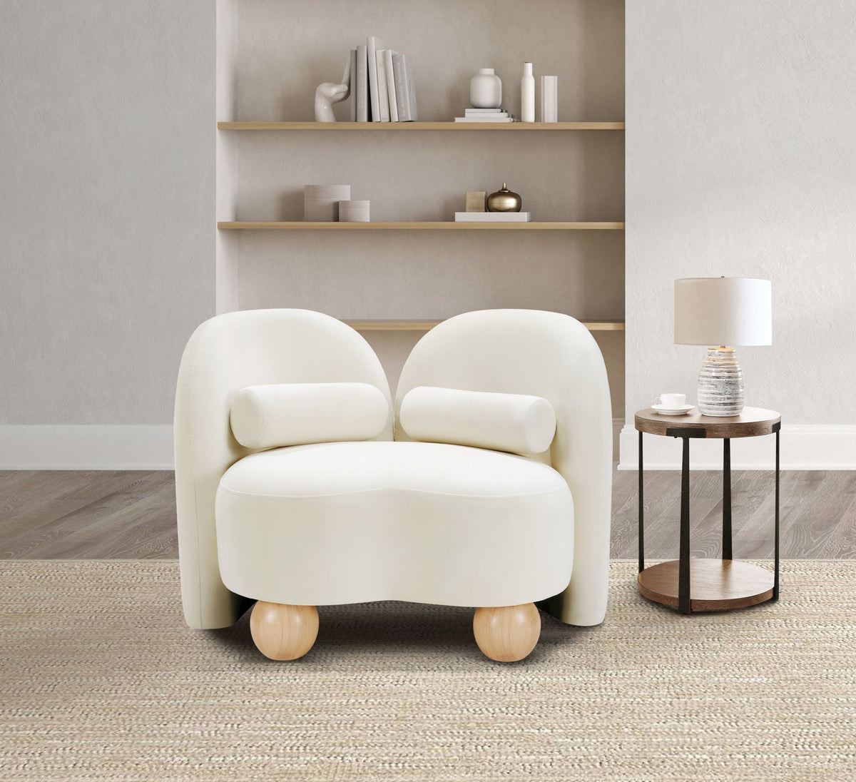 Daphne - Velvet Chair