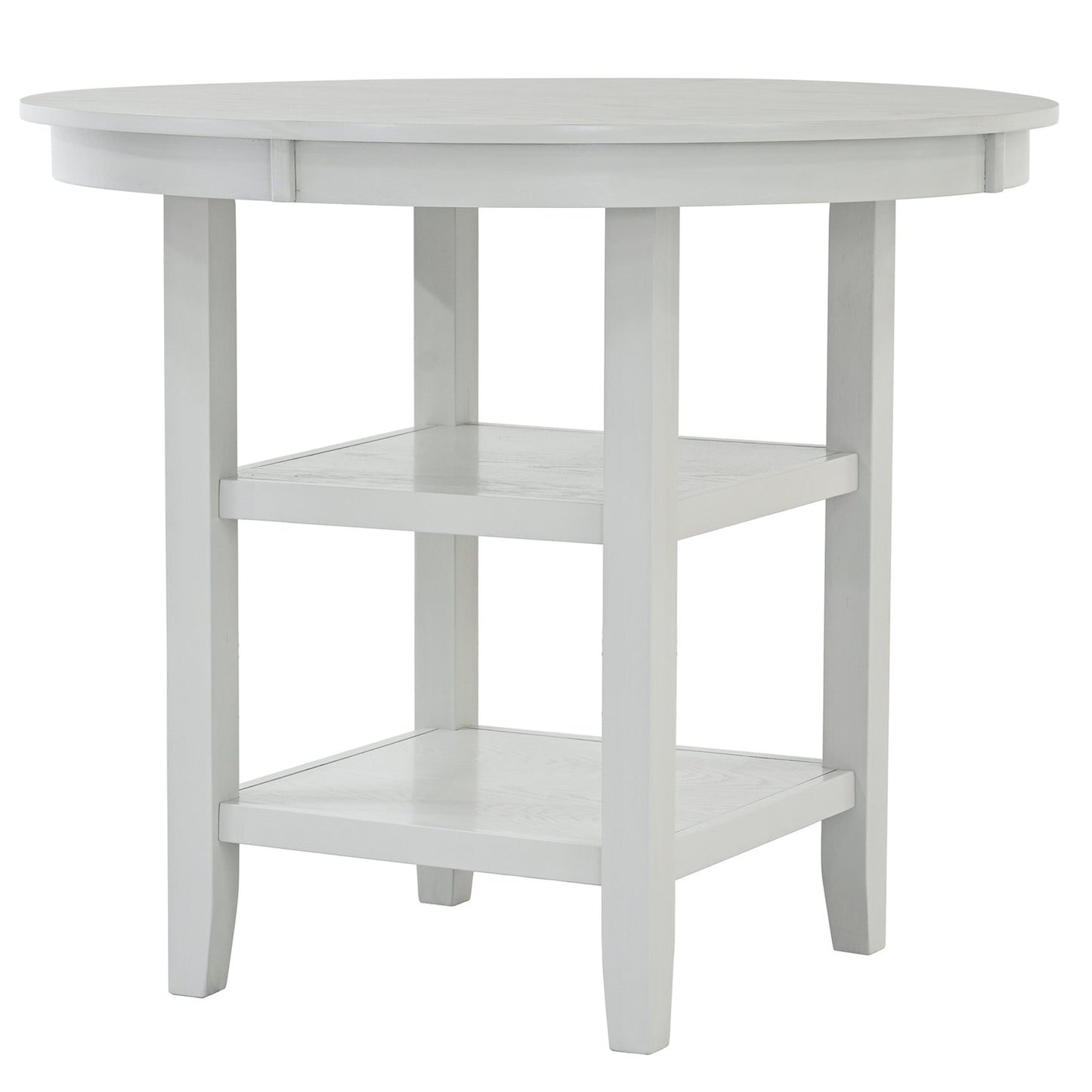 Samuel 5pc Pub Set Whitewash