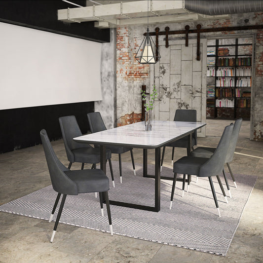 Gavin Silvano Gy 7pc Dining Set