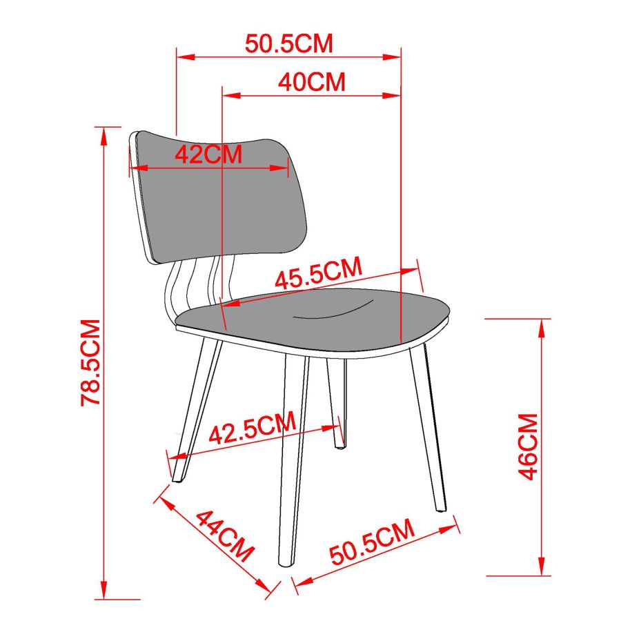 Suzette/Zuni 5pc Dining Set in Black with Black Chair