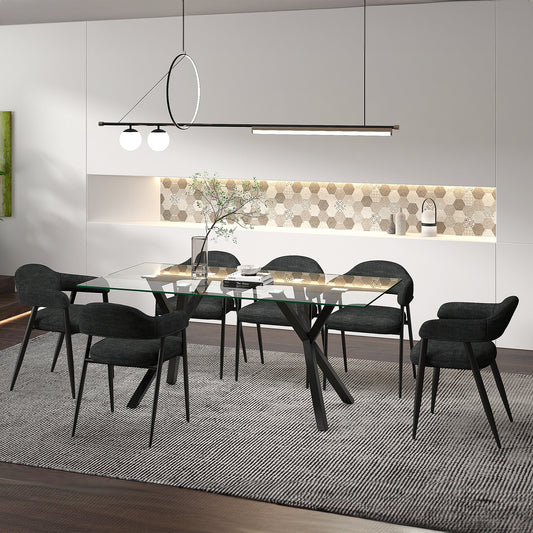 Stark Bk_Archer Ch 7pc Dining Set