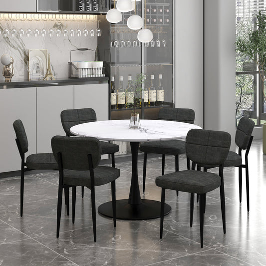 Zilo Large Bk_Zeke Ch 7pc Dining Set