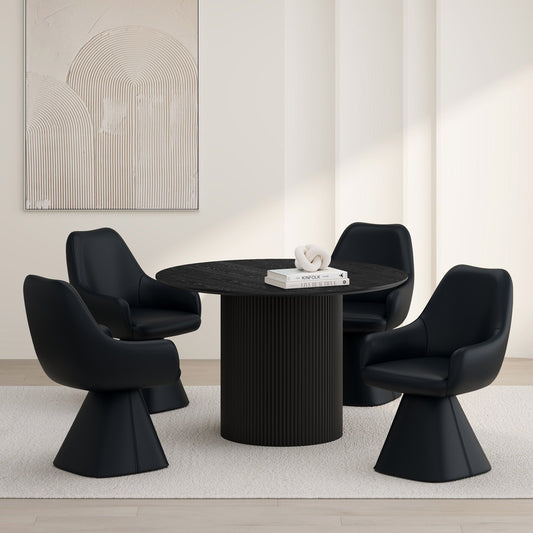 Tovas Rnd Bk_Caprese Bk 5pc Dining Set