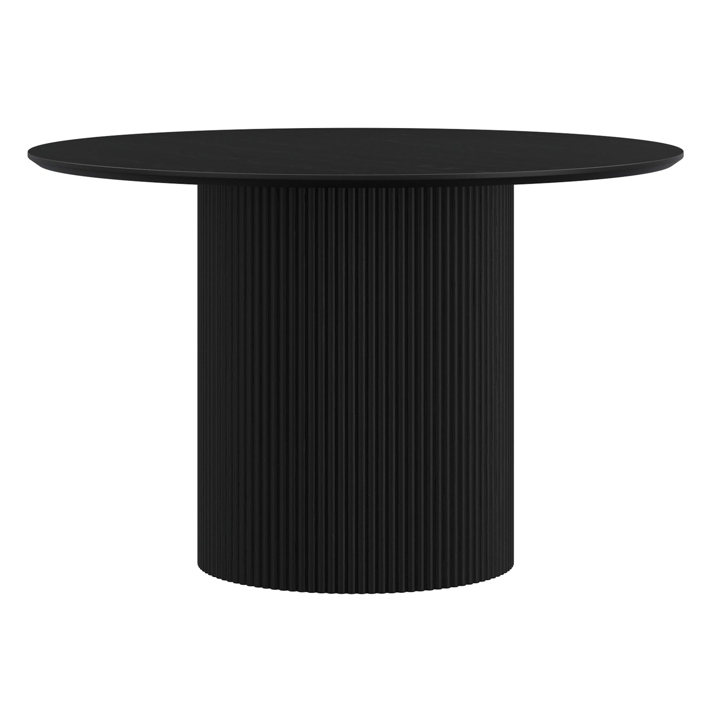 Tovas Rnd Blk Orias Wal 5pc Dining Set
