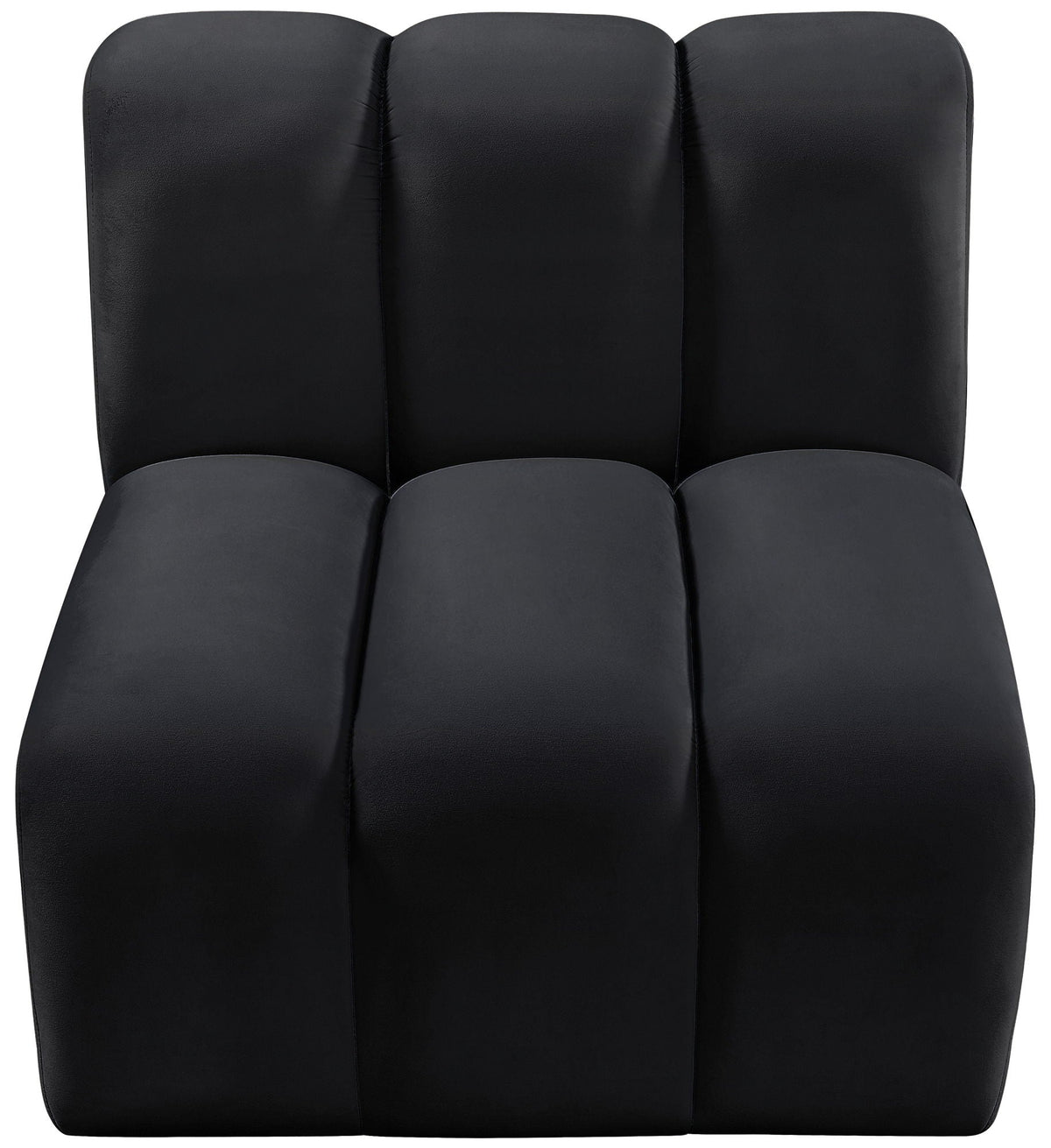Arc - Velvet Straight Chair