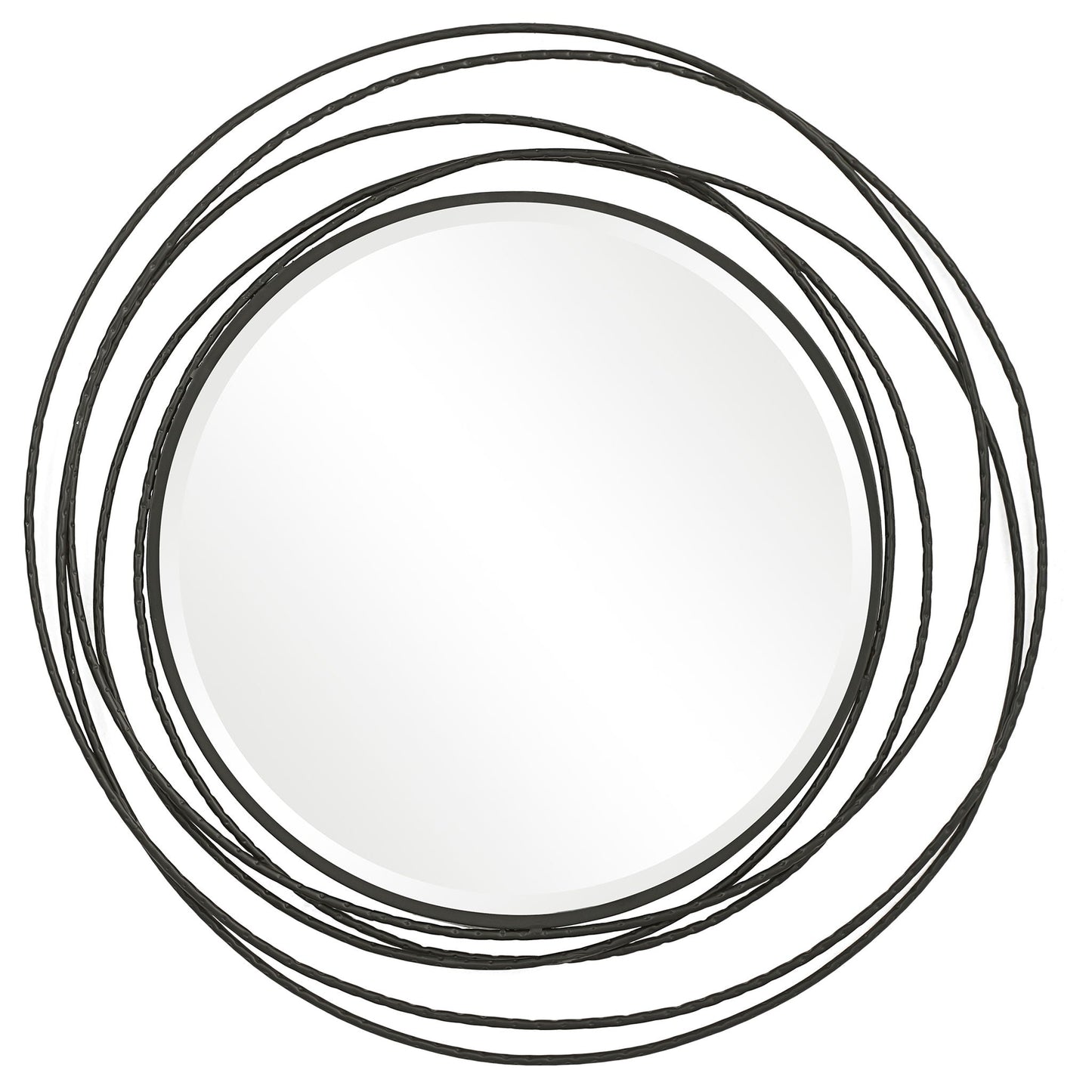 Whirlwind - Round Mirror