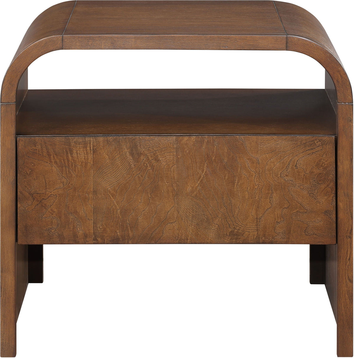 Giada - Solid Wood And Veneer Nightstand