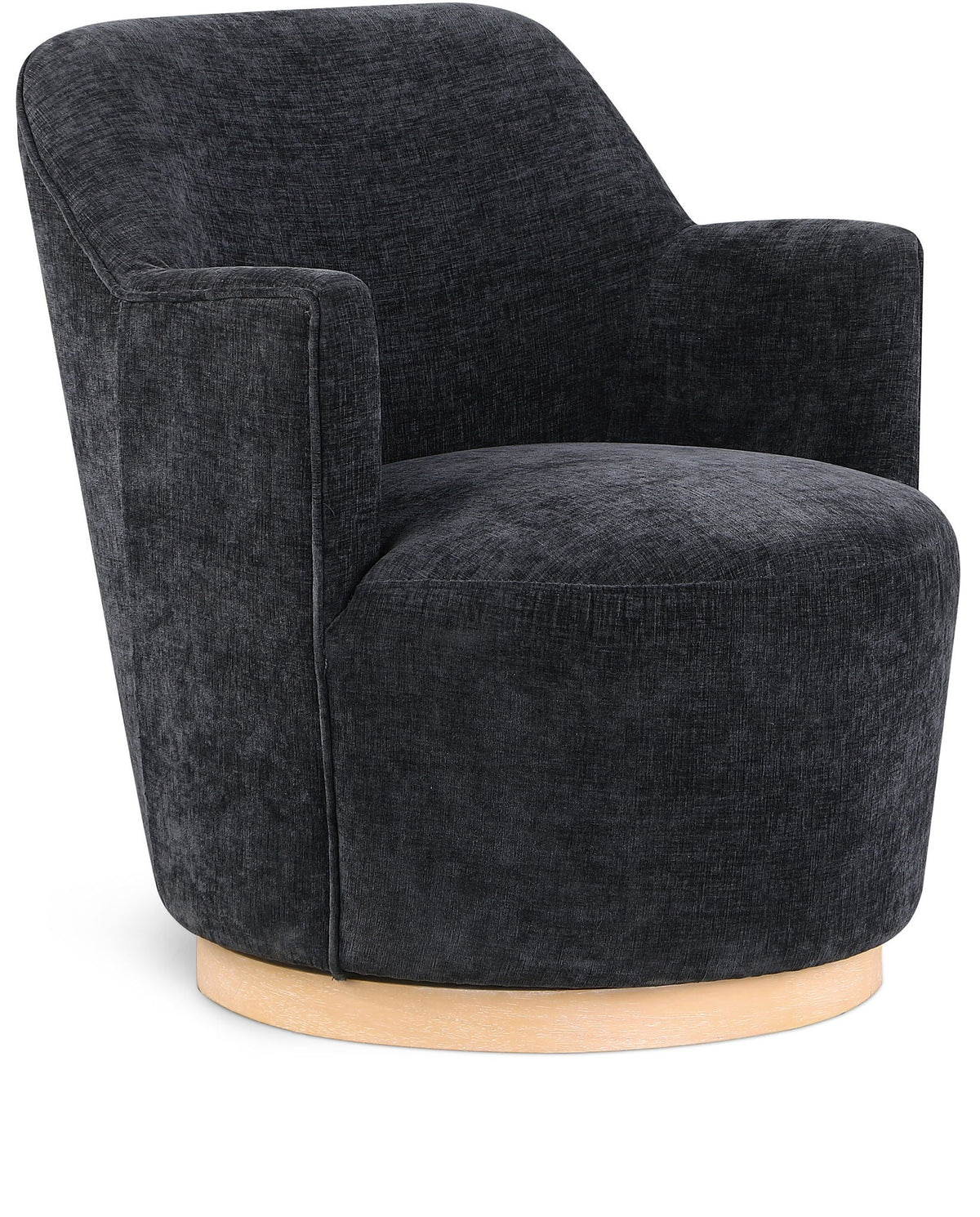 Clarita - Chenille Swivel Accent Chair