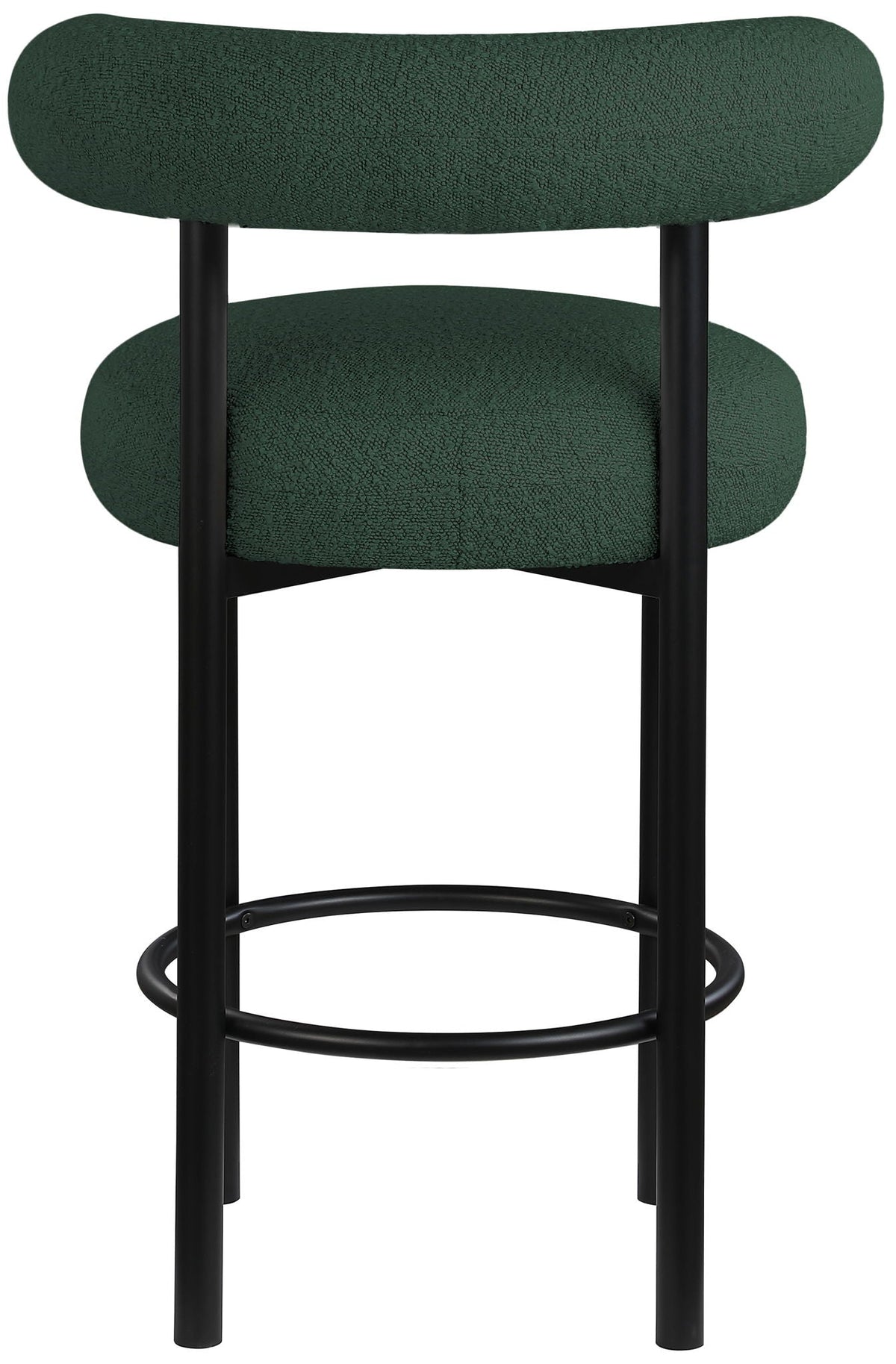 Bordeaux - Stool With Black Legs (Set of 2)