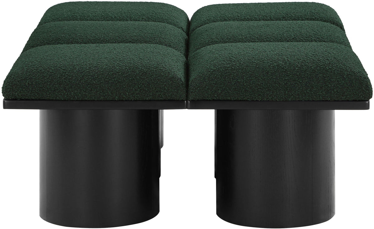 Pavilion - 6 Piece Modular Bench With Black Base