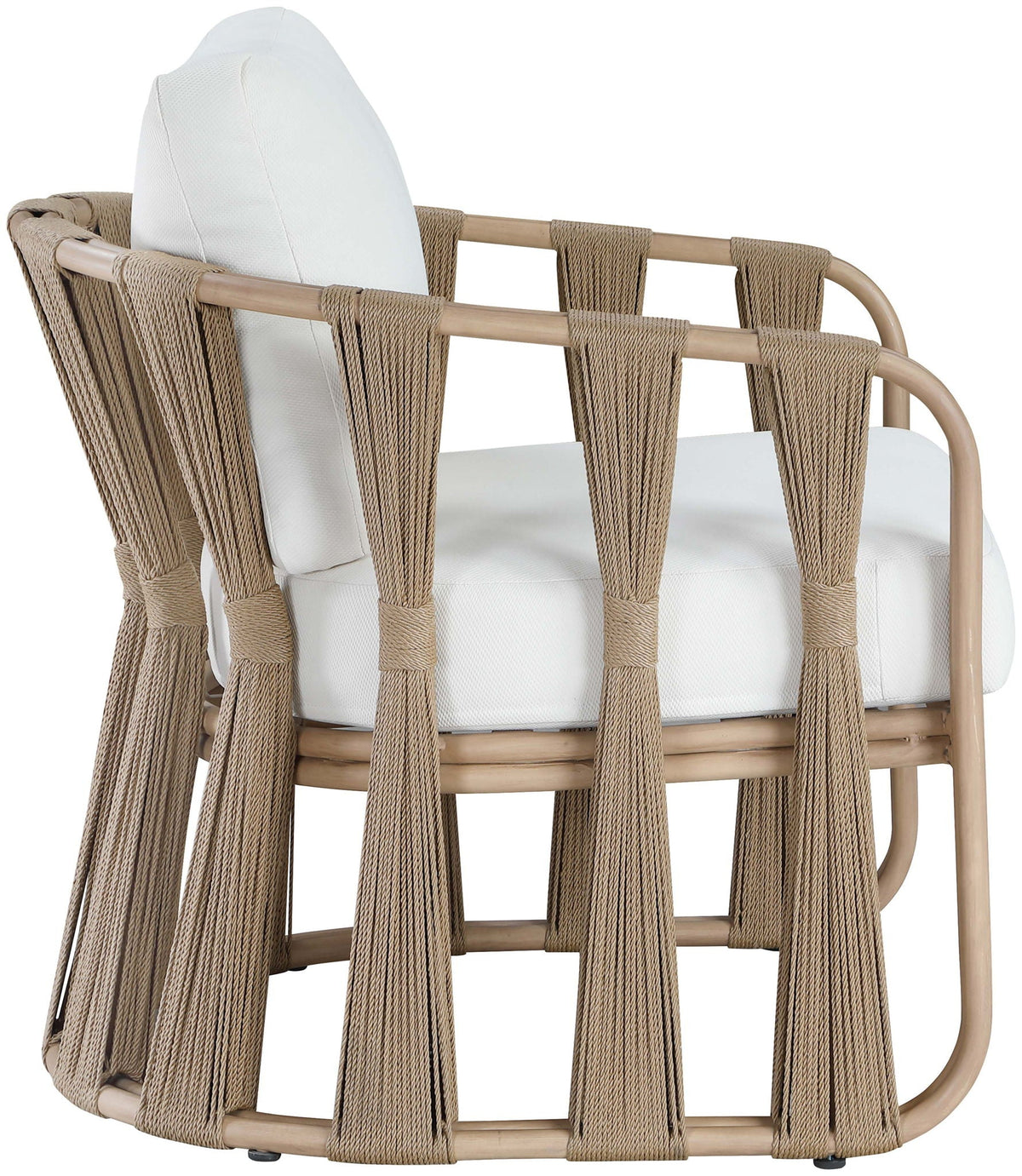 San Pietro - Resilient Waterproof Fabric Upholstered Outdoor Patio Chair