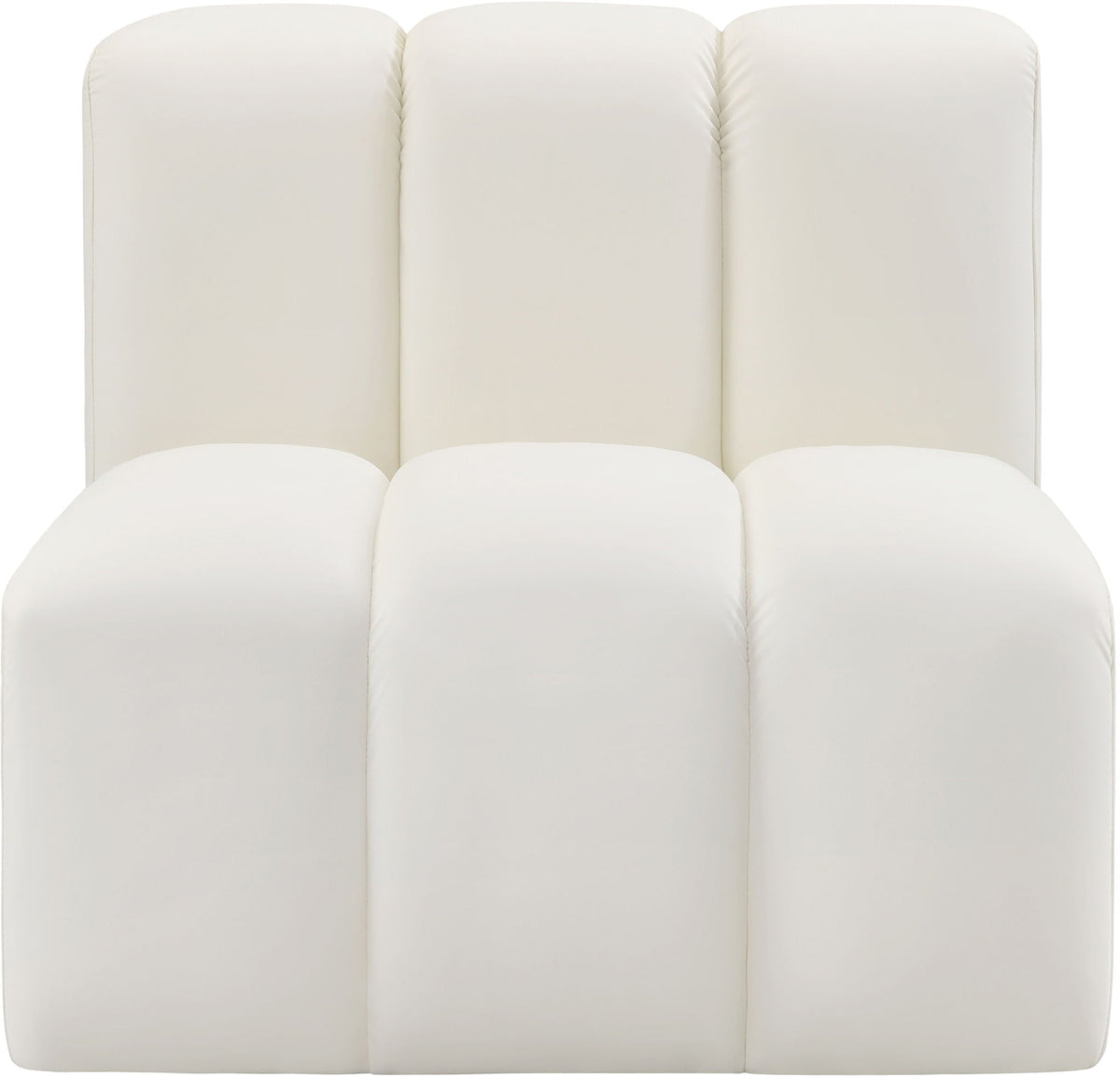 Arc - Faux Leather Straight Chair
