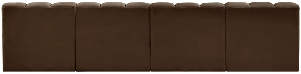 Arc - Velvet 4 Seats Modular Sofa