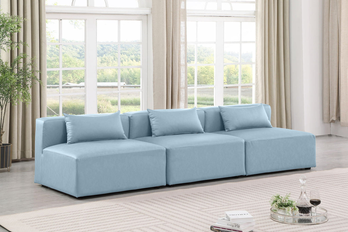 Cube - Modular 3 Seat Armless Sofa