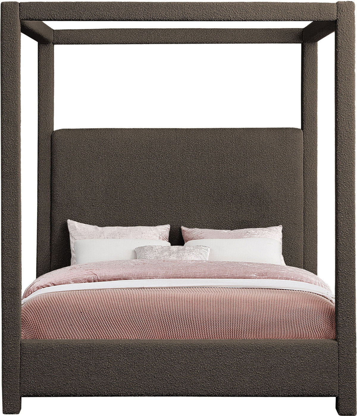 Eden - Boucle Fabric Upholstered Bed