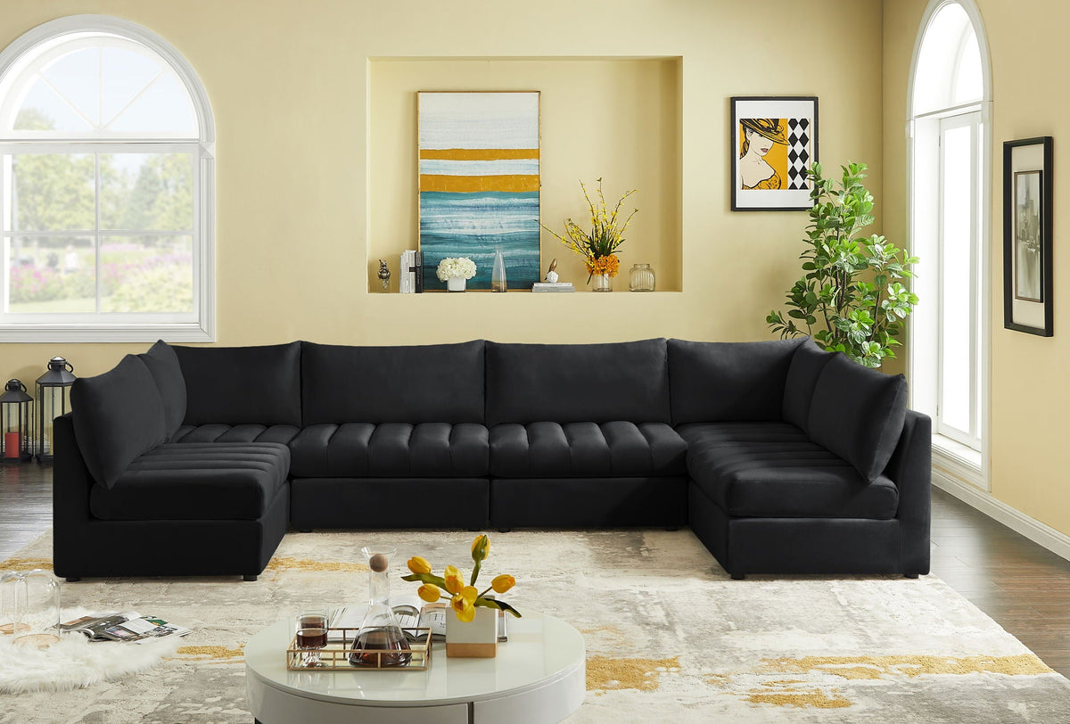 Jacob - Modular U-Shaped Sectional 6 Piece