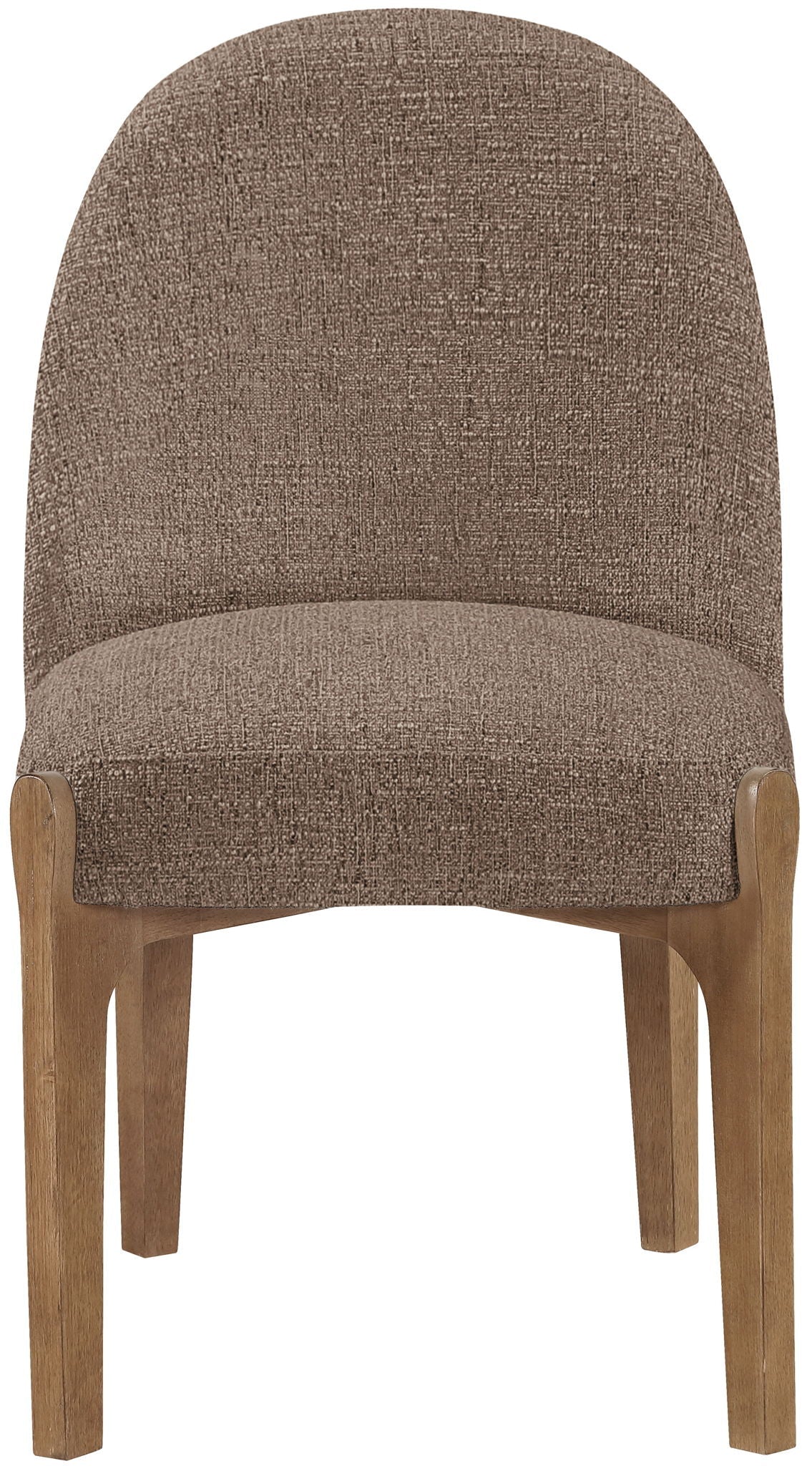 Torino - Upholstered Dining Chair With Brushed Brown Base (Set of 2)