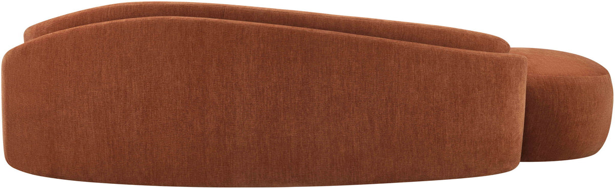 Caspian - Chenille Fabric Upholstered Sofa