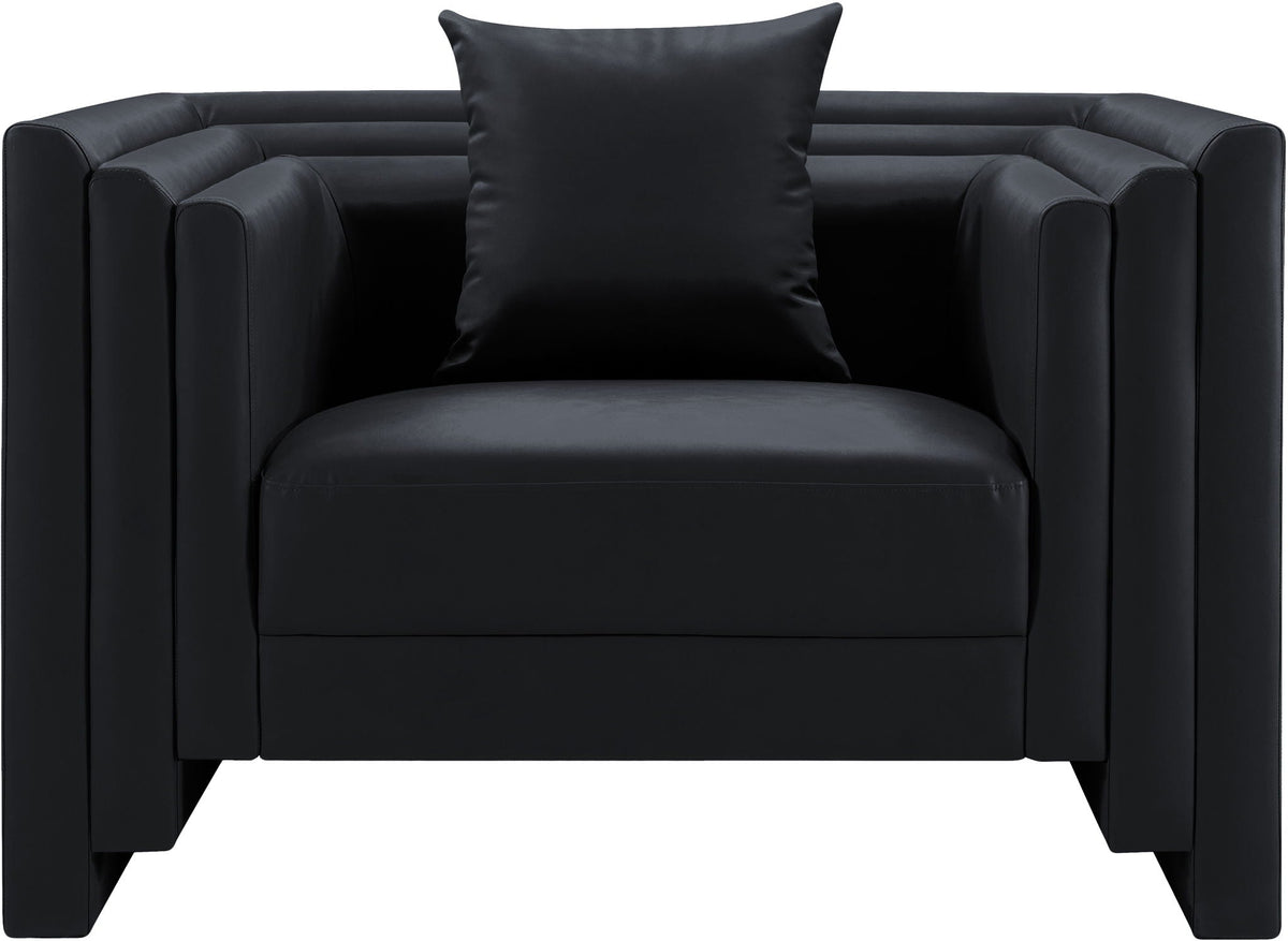 Everett - Vegan Leather Upholstered Chair