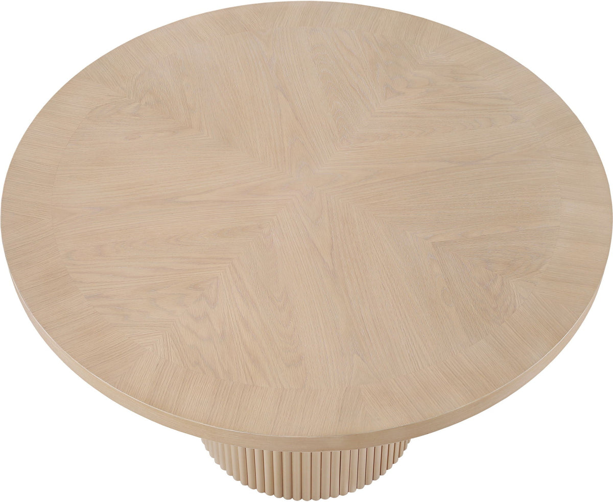 Belinda - Wood Oak Veneer Dining Table