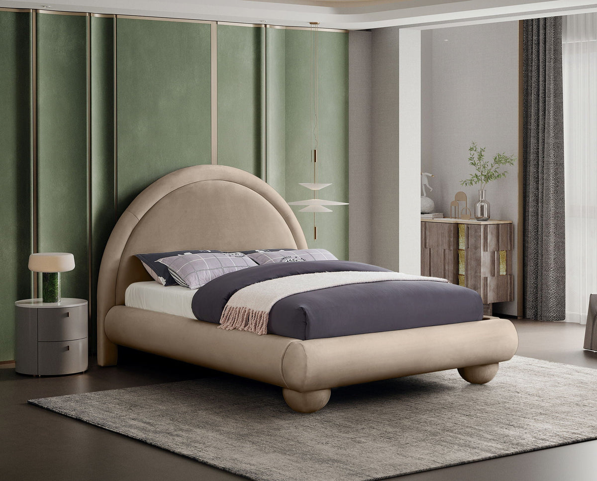 Madrid - Velvet Upholstered Bed
