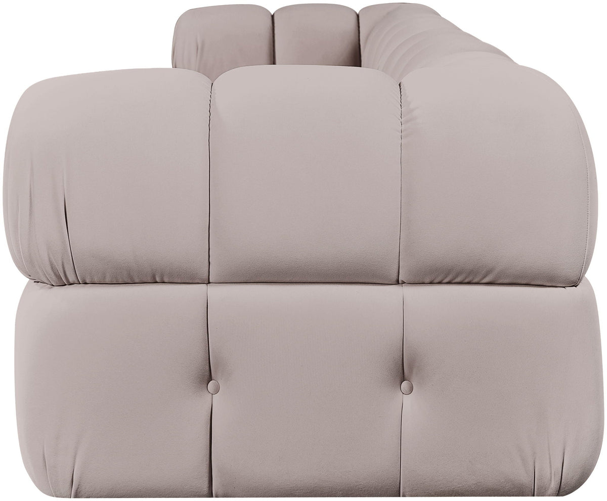 Orin - Fabric Velvet 4 Piece Modular Sofa