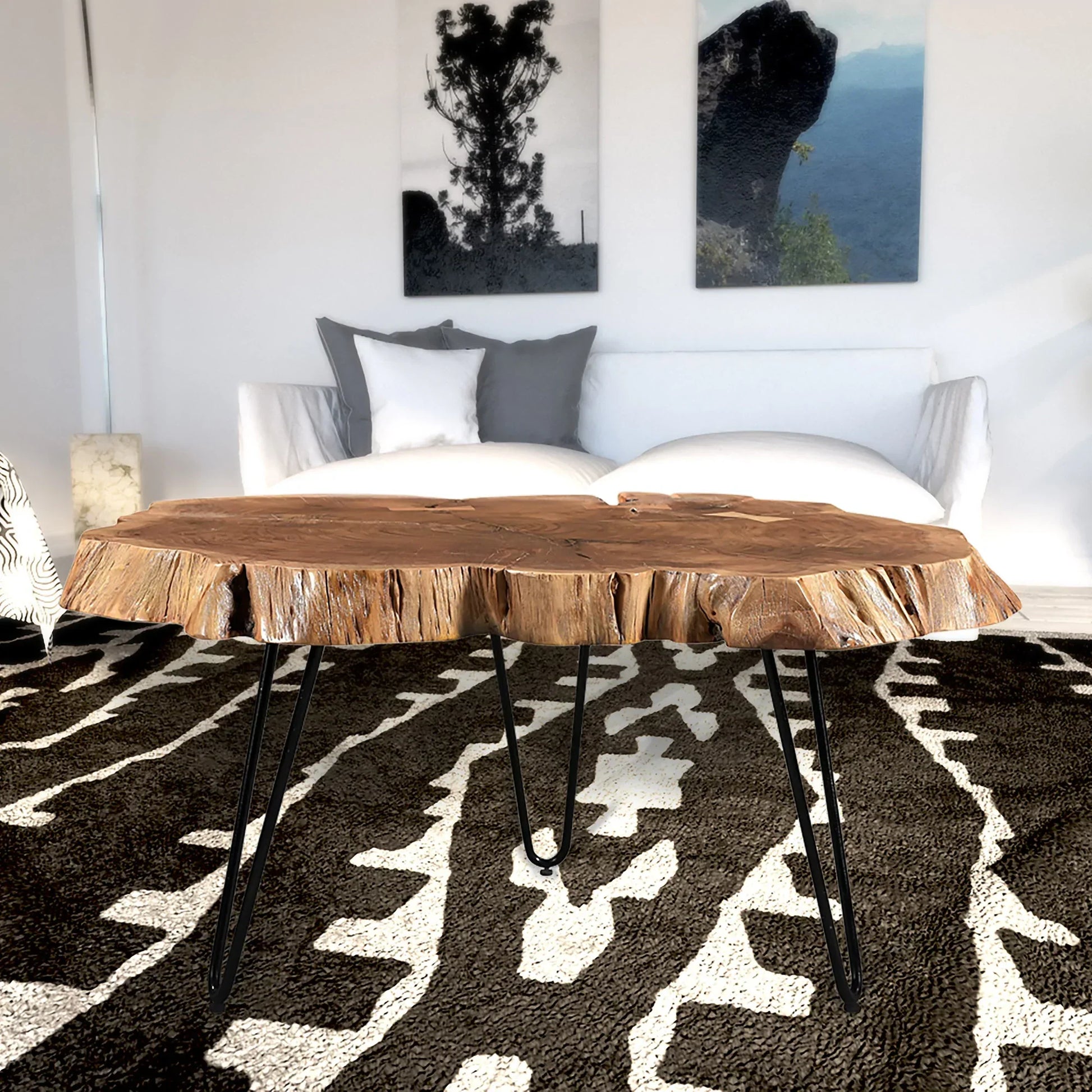 NILA-COFFEE TABLE-NATURAL - Furniture Depot