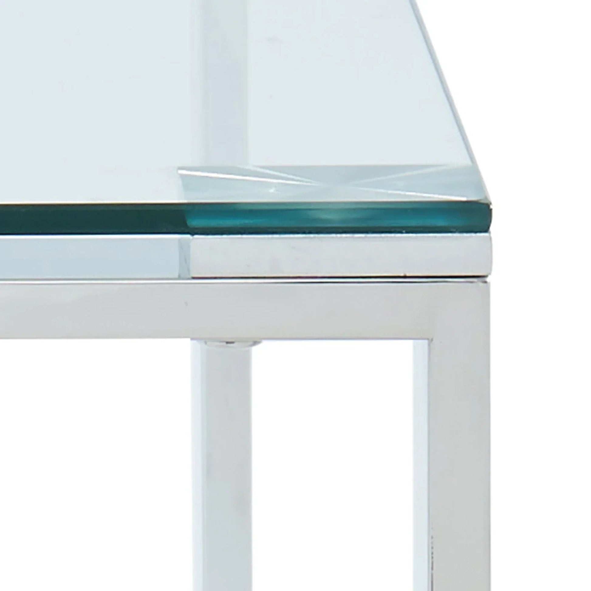 Zevon Coffee Table in Silver - Furniture Depot