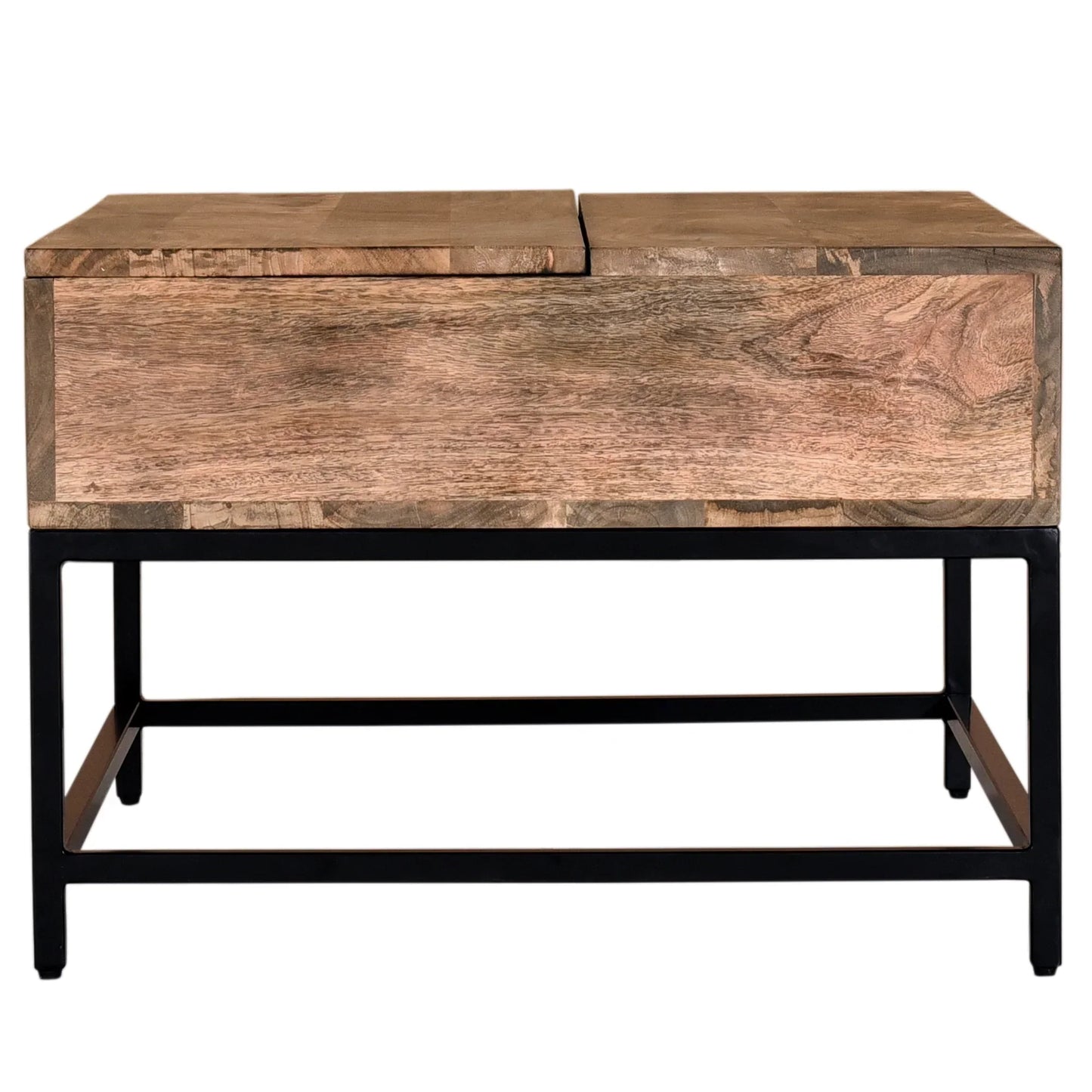 OJAS-LIFT-TOP COFFEE TABLE-NATURAL BURNT - Furniture Depot