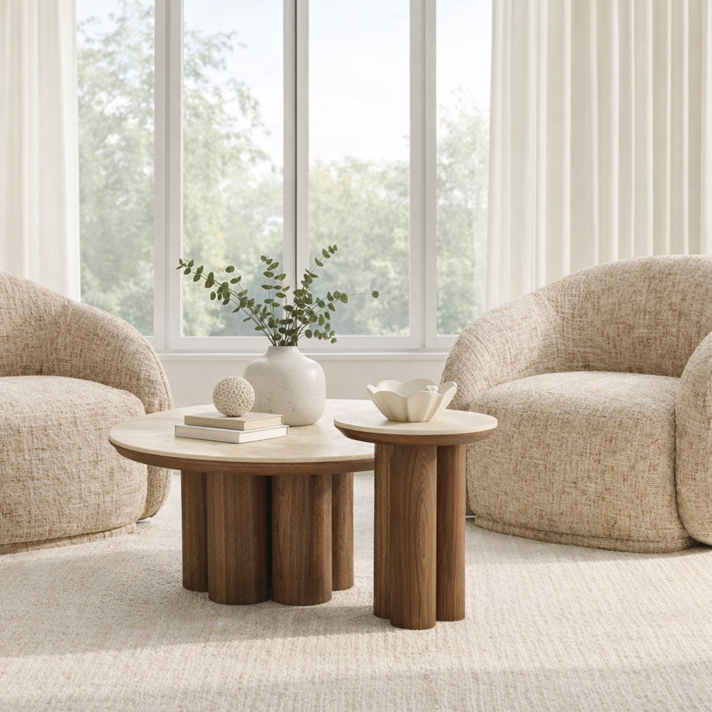 Seaton Coffee Table Walnut