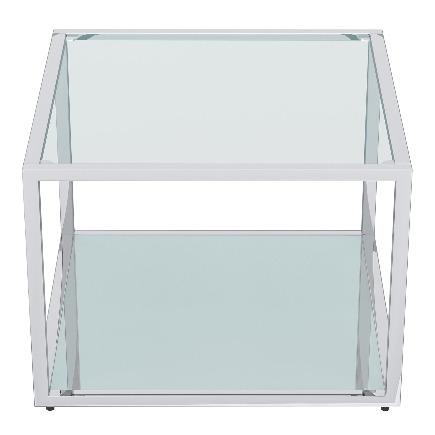 Casini 3pc Coffee Table Small Silver