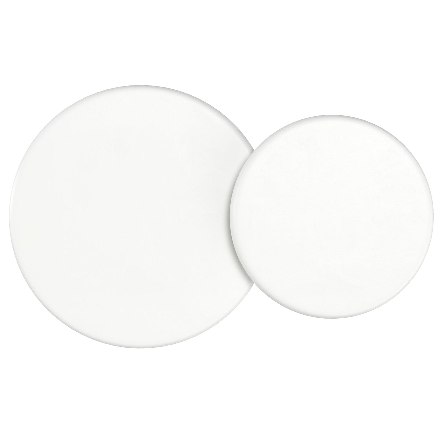 Galio 2pc Coffee Table Set White